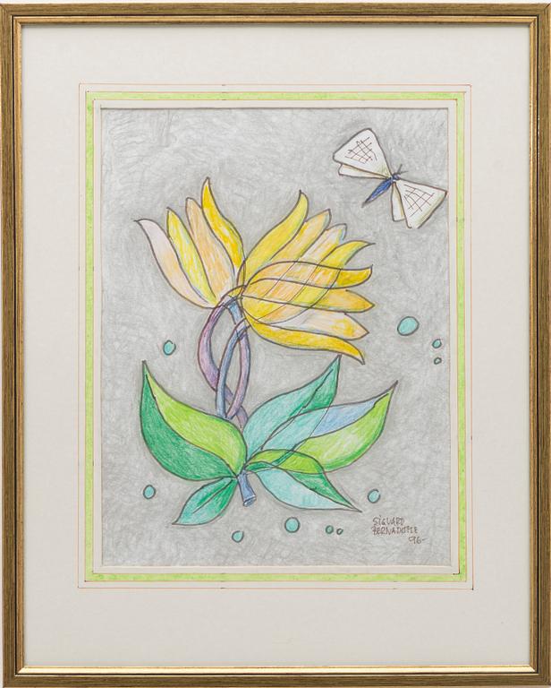 Sigvard Bernadotte, "Slingrande blommor".