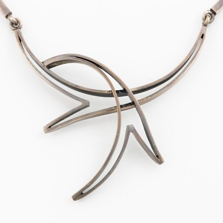 Necklace Jörn Jacobsen, G Kaplan, silver.