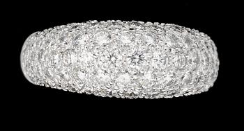 1022. RING, briljantslipade diamanter, tot. ca 2.40 ct.