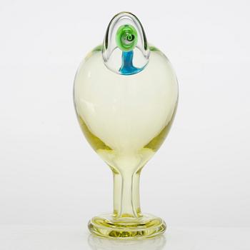 Oiva Toikka, glasfågel, signerad Oiva Toikka IITTALA SCOPE 2021 112/500.