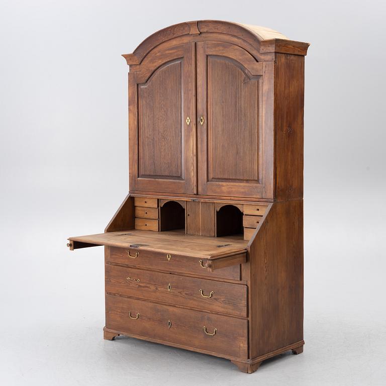 Writing cabinet, Gustavian, late 18th century.