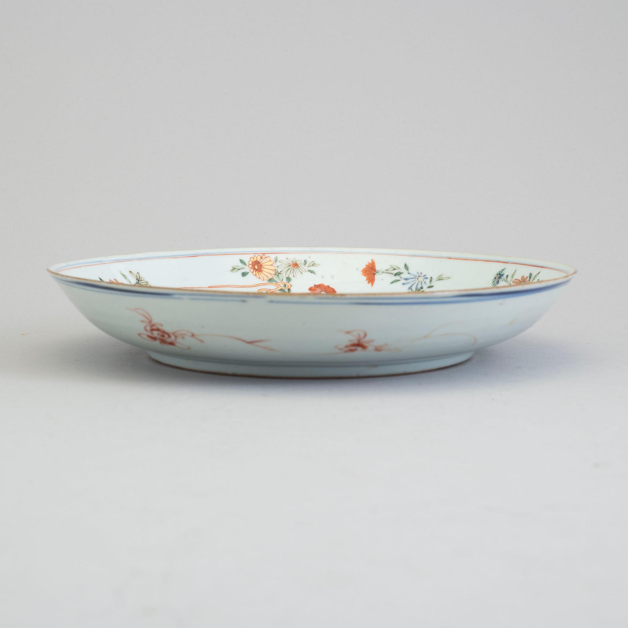 FAT, porslin. Qingdynastin, Kangxi (1662-1722).