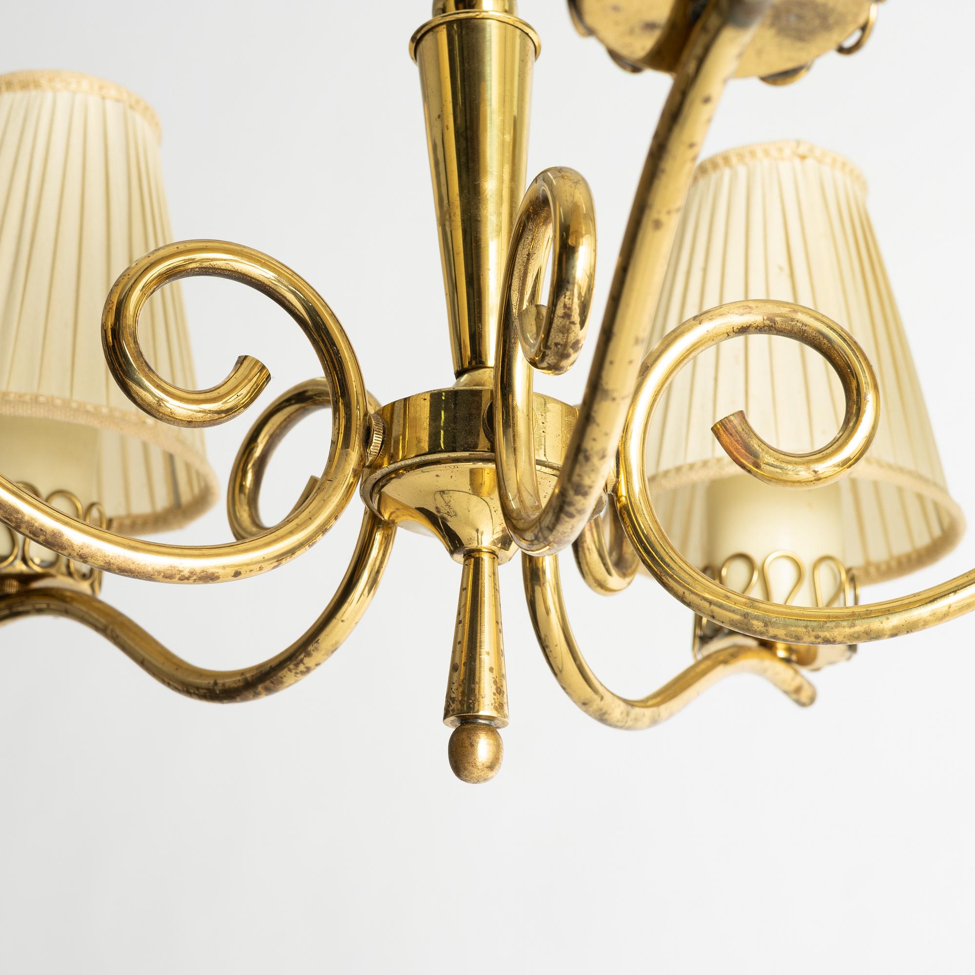 Ceiling lamp, 1950s.