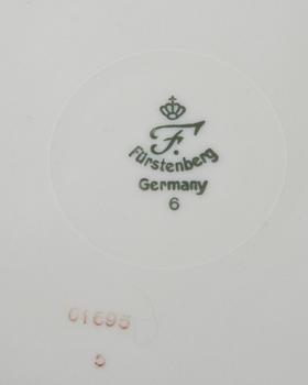 KAFFESERVIS, c:a 38 delar, porslin, Furstenberg.