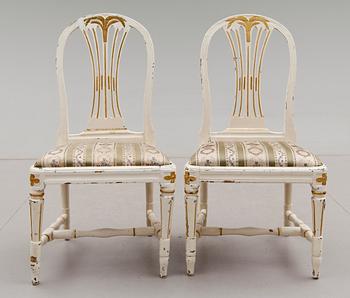 STOLAR, 1 par, gustavianska, 1700-tal.
