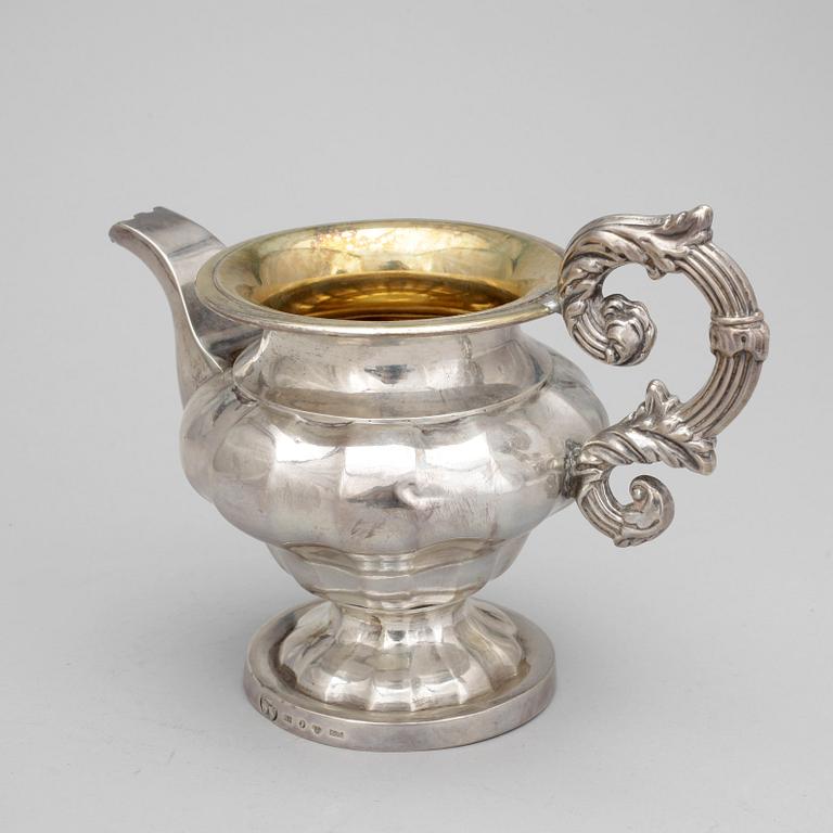 KANNA, silver, Gustaf Möllenborg, Stockholm 1838, vikt ca 290 g.