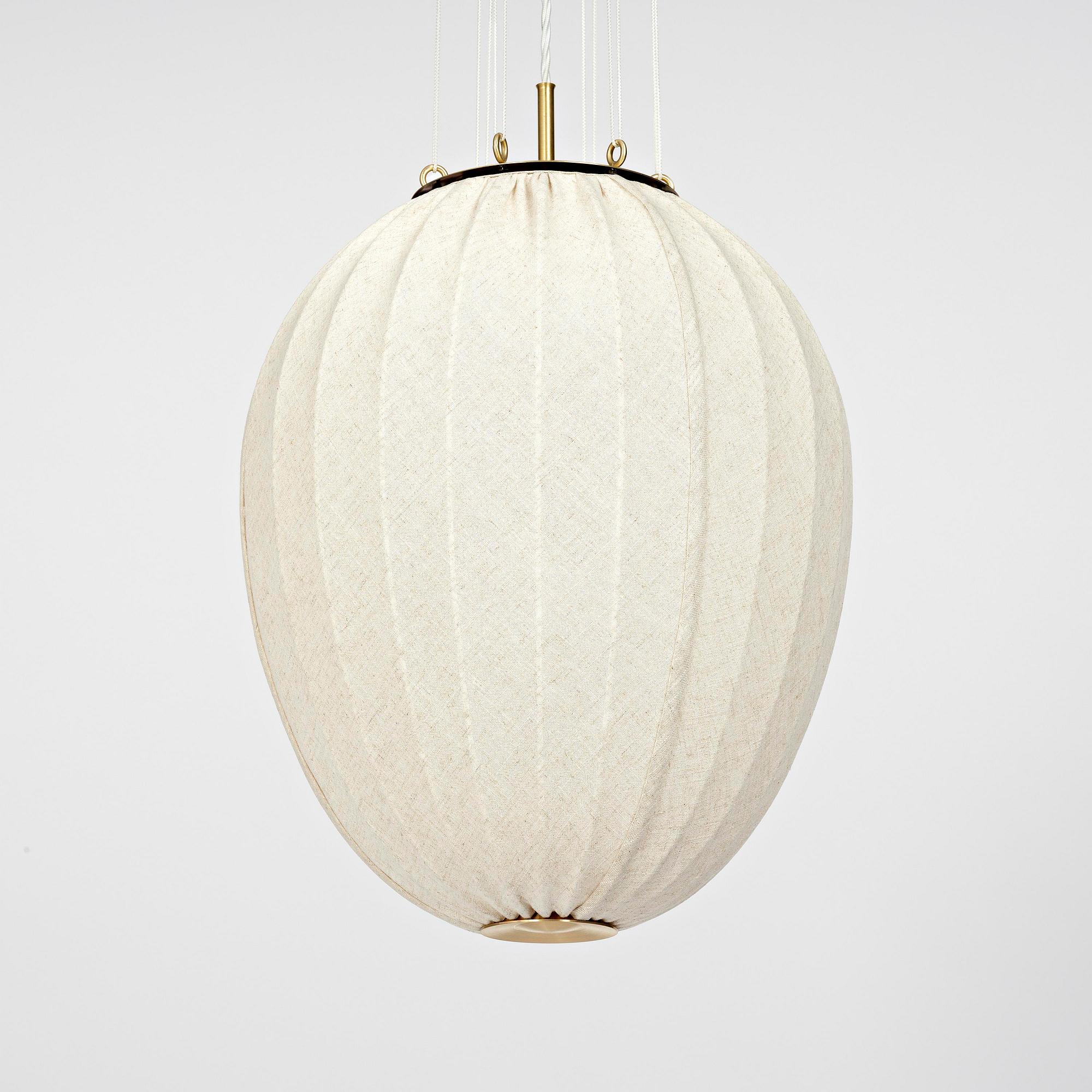 Hans Bergström, a ceiling lamp, model "58", ed. 2/2, ateljé Lyktan, Edition Bukowskis 2025.