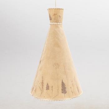 Taklampa möjligen Hans Bergström Ateljé Lyktan 1960-tal.