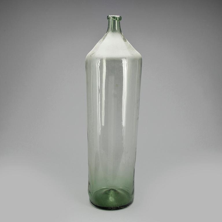 FLASKA, glas, 1800-tal.