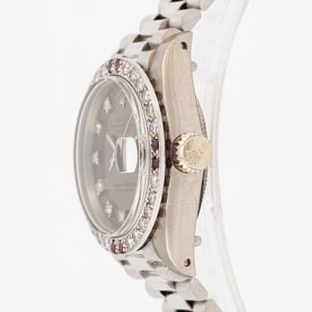 Rolex, Lady-Datejust, "King Hassan", "Chaumet", ca 1978.