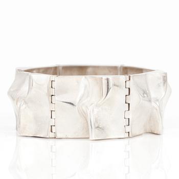 ARMBAND, sterling silver, Sirokuru, Åbo, vikt ca 71 g.