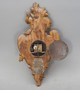 VÄGGPENDYL, nyrokoko, 1800-talets andra hälft.