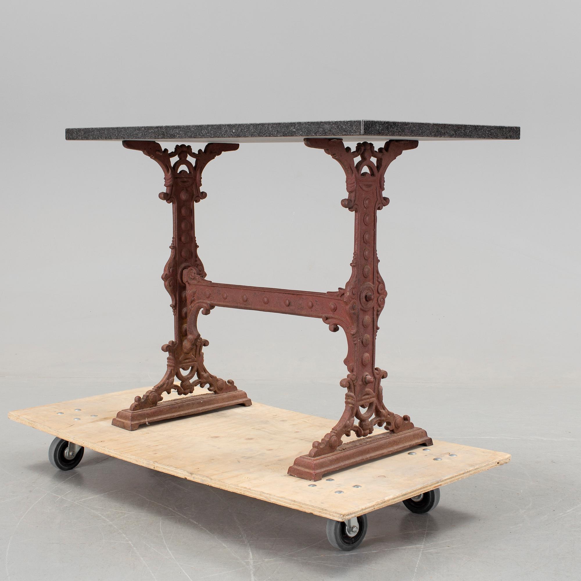 TRÄDGÅRDSBORD, Gaskell & Chambers Ltd, 1900-talets början.