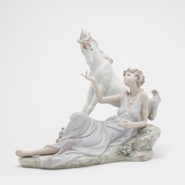FIGURIN, porslin, Lladro, Spanien, 1900-tal.
