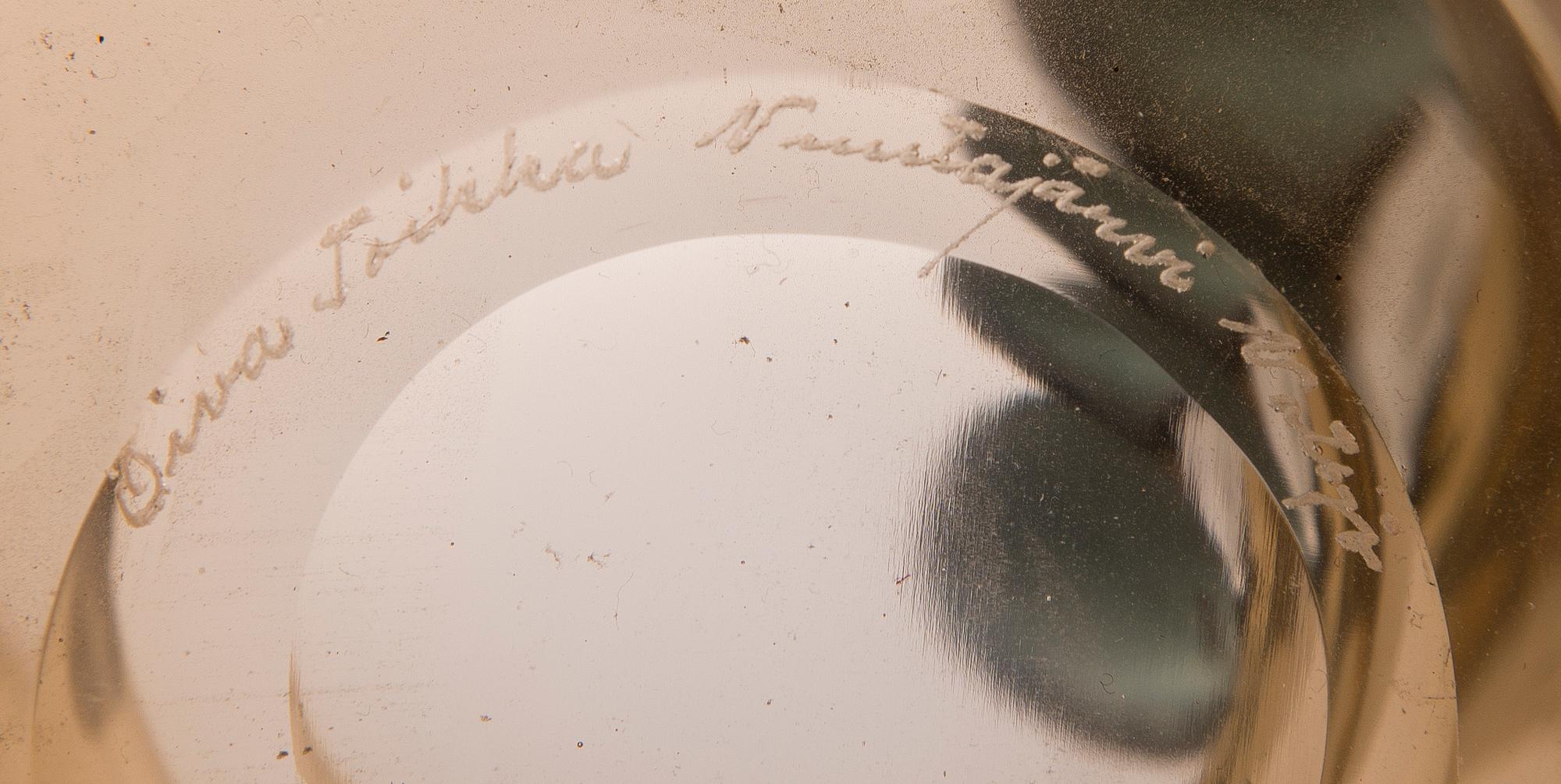 A 'Pompom' vase, signed Oiva Toikka, Nuutajärvi Notsjö.