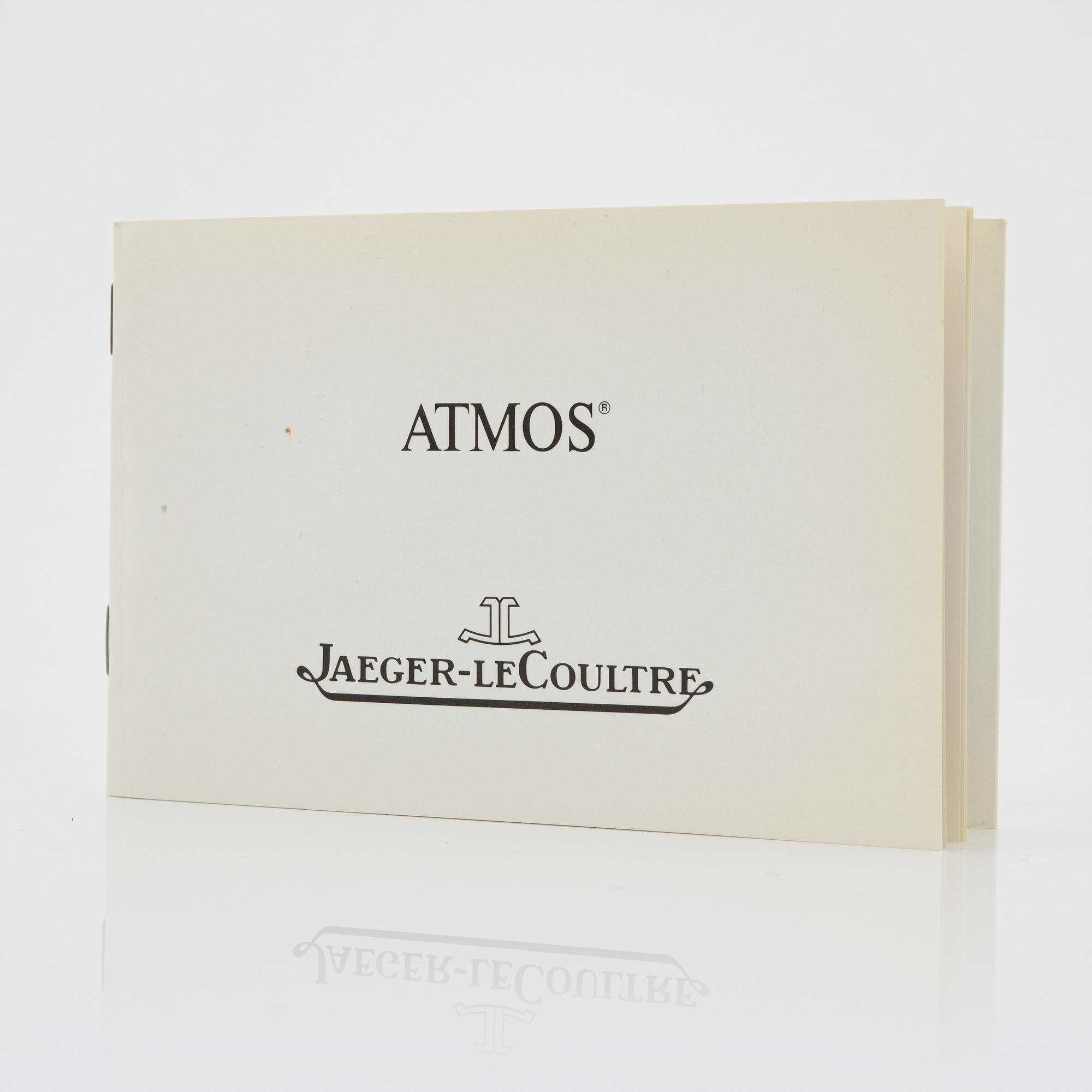 Jaeger LeCoultre, bordsur, Atmos.
