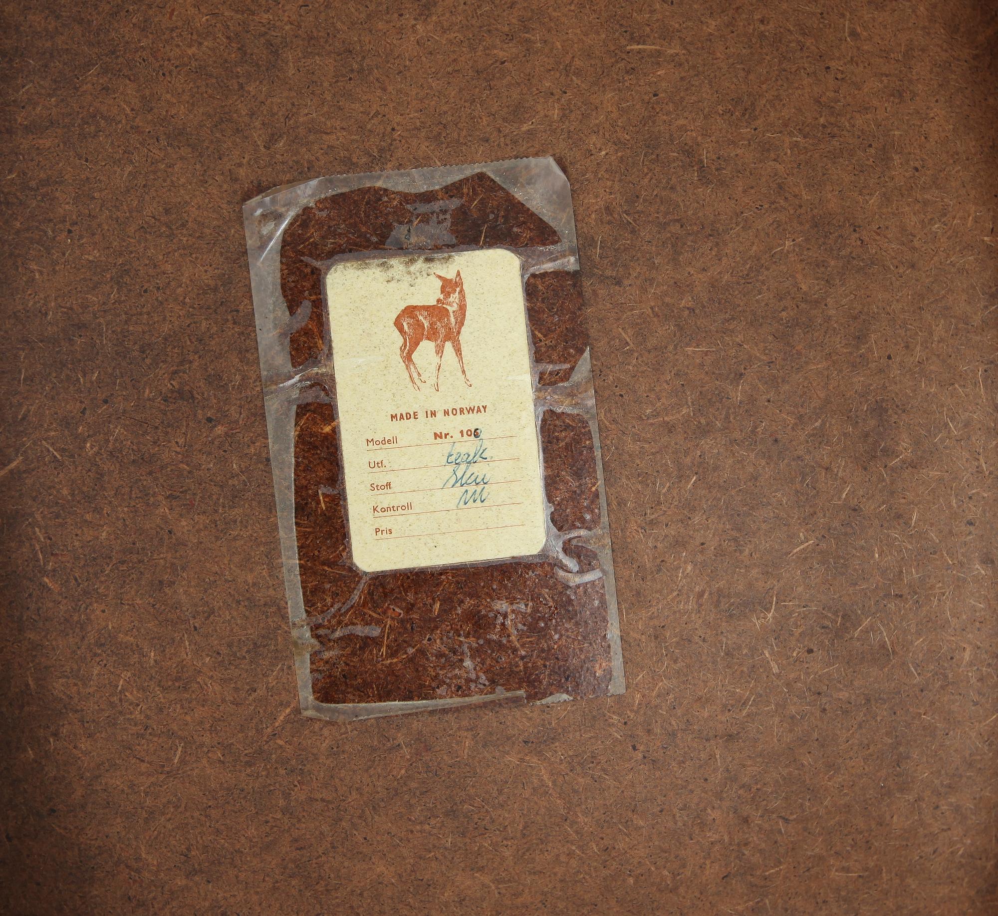 FOTPALL, Norge, 1900-talets andra hälft.