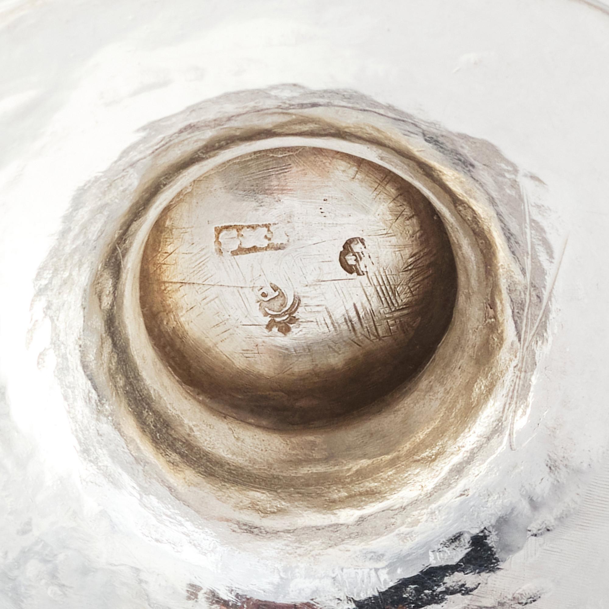 A Swedish 18th century silver cream-jug, 
mark of Johan Malmstedt, Göteborg (1783-1831).