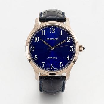 Fabergé, Agathon, wristwatch, 40 mm.