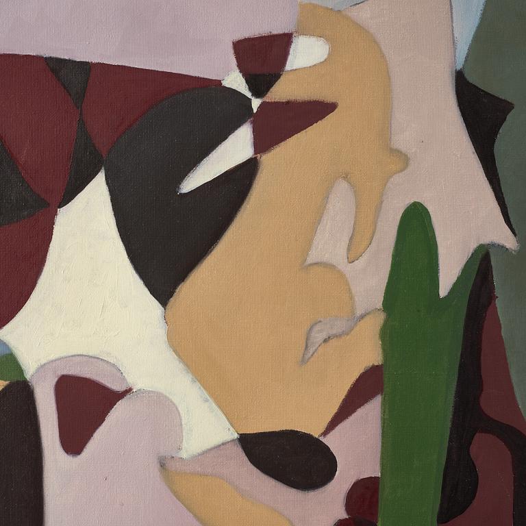 Lambert Werner, oil on canvas, signed and dated -46.