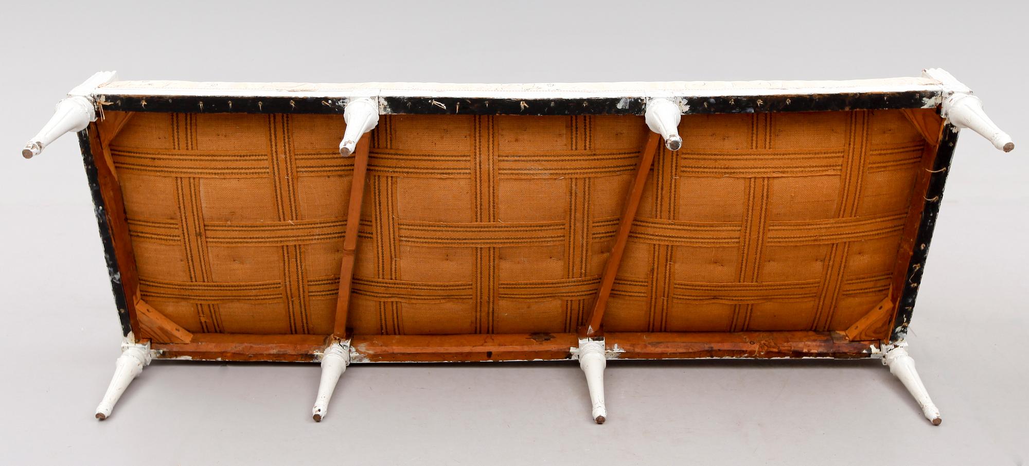 SOFFA, gustaviansk, 1700-talets andra hälft.