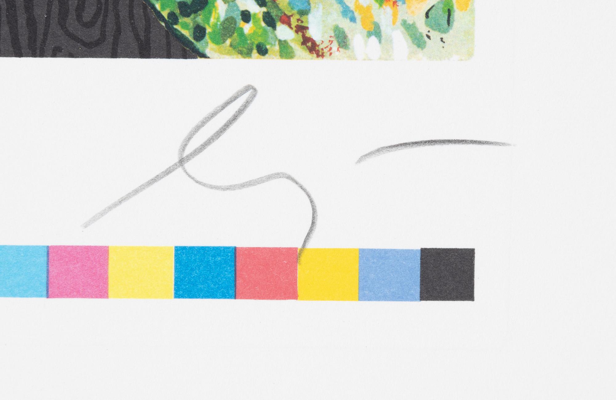 "Die Kunst der Graphik", suite comprising 6 prints, 1982, signed 4343/10000.