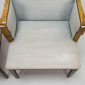 Nojatuoleja 6 kpl, 1930-luku.