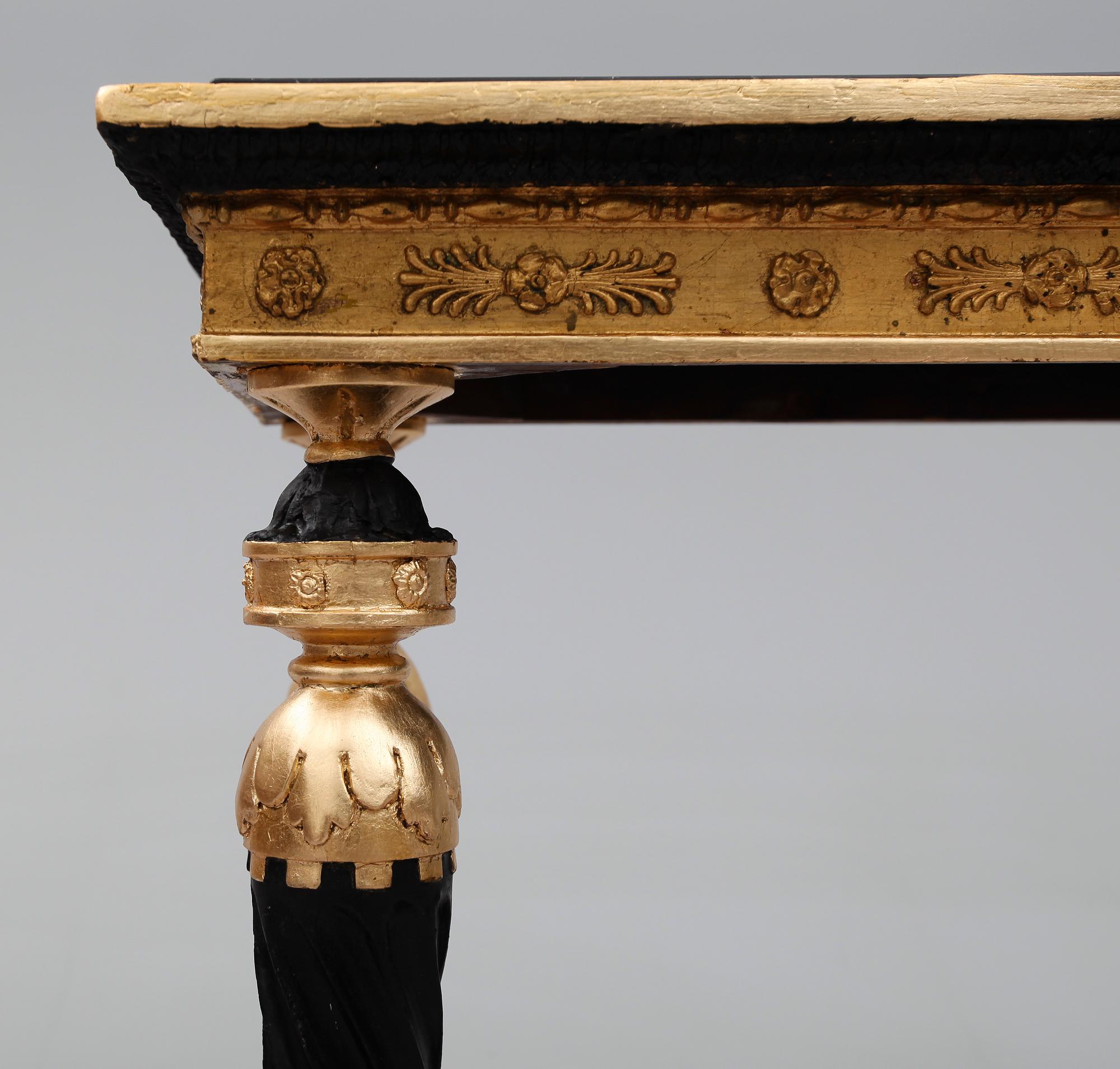 KONSOLBORD, sengustavianskt, omkring år 1800.