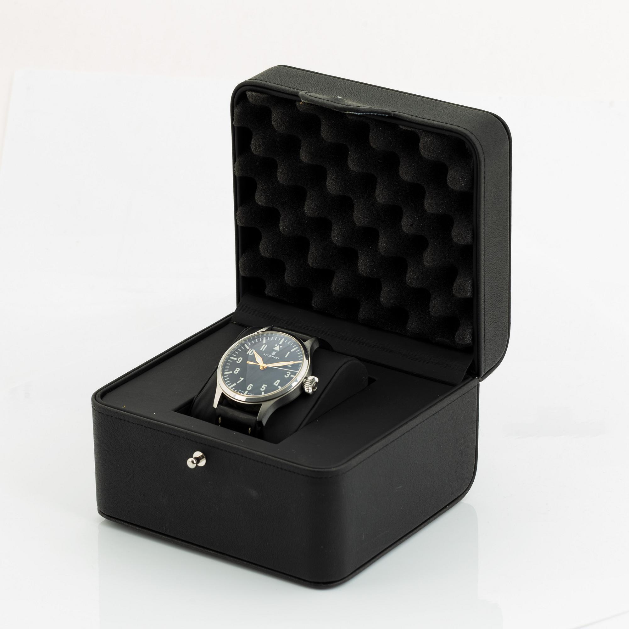Steinhart, Nav B-Uhr 44 Premium, armbandsur, 44 mm.