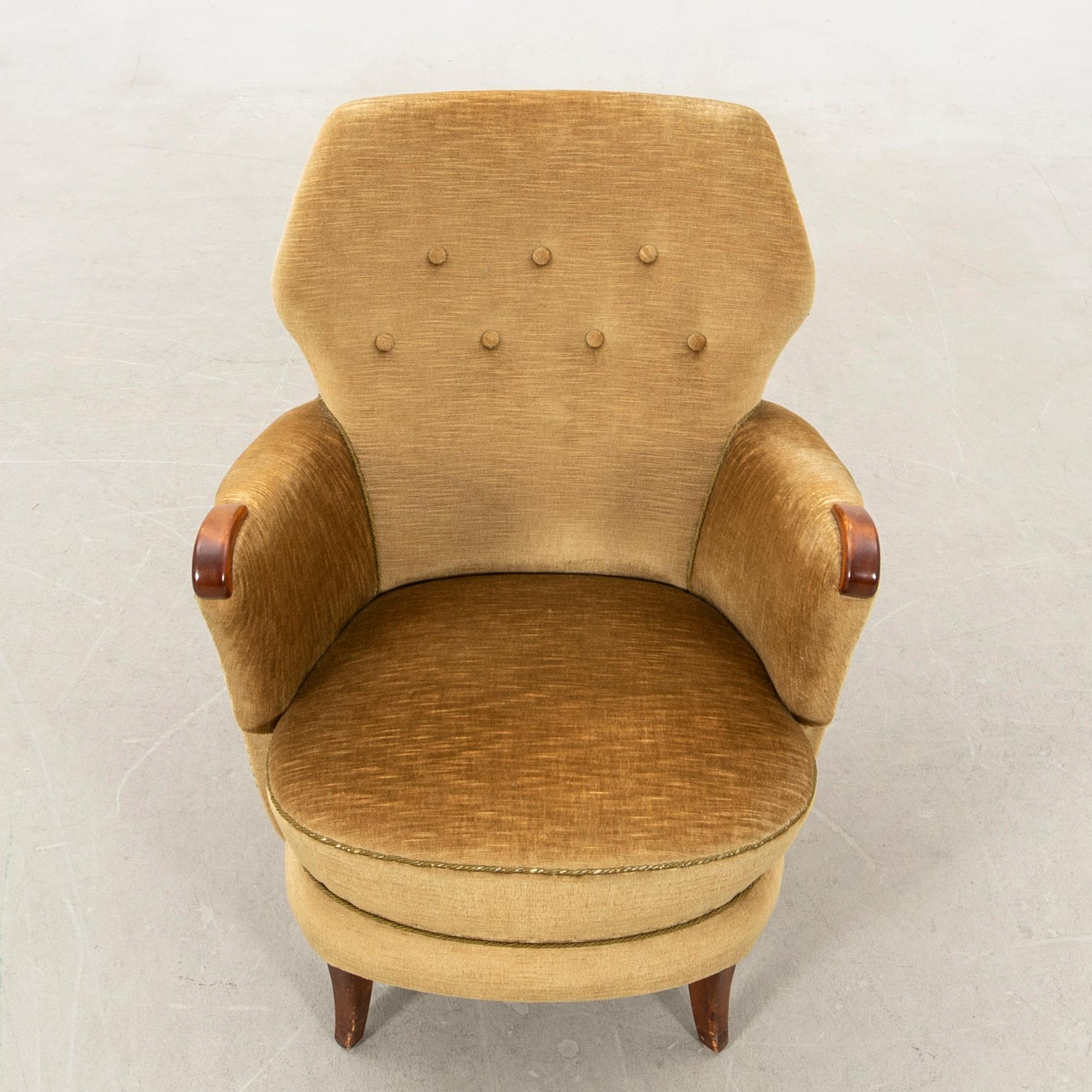 Armchair, mid-20th century.