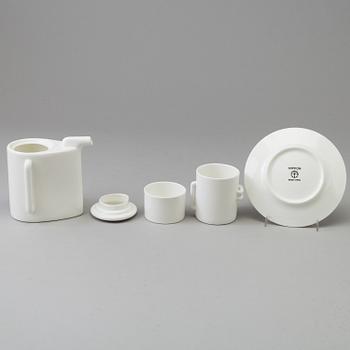 SERVIS, 7 delar, benporslin, Masato Yamamoto, "Nippon" Gustavsberg. 1970-tal.
