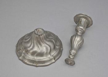 LJUSSTAKE, Tenn, Christopher Ringeltaube, Västervik, 1700-talets andra hälft.