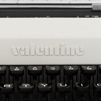 Ettore Sottsass, three 'Valentine' typwriters, Olivetti, Italy.