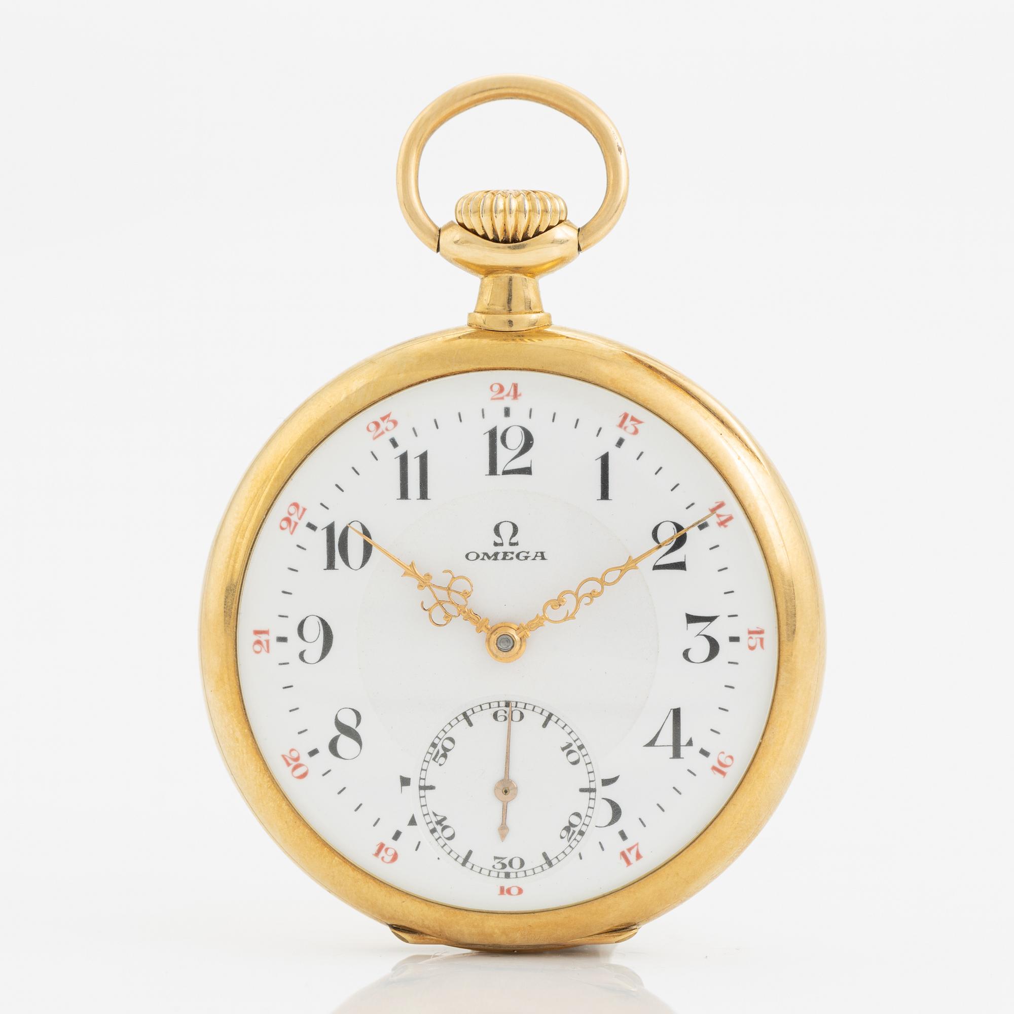 Omega, pocket watch, 49 mm.