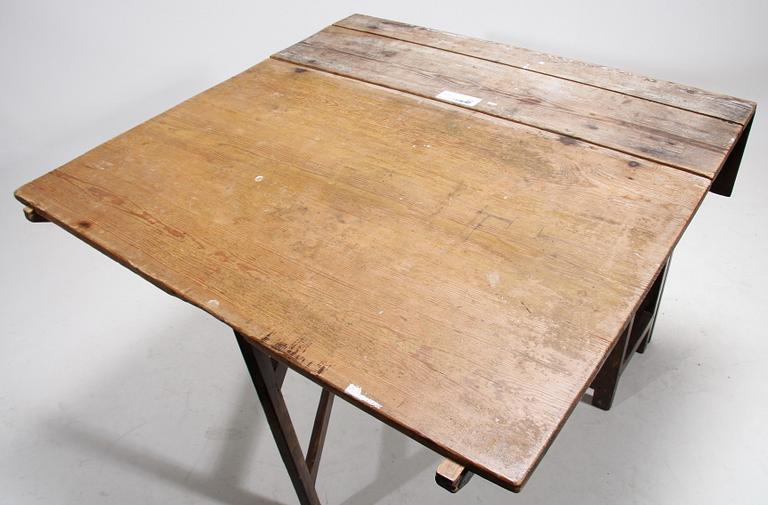 SLAGBORD. Allmoge, 1800-tal.