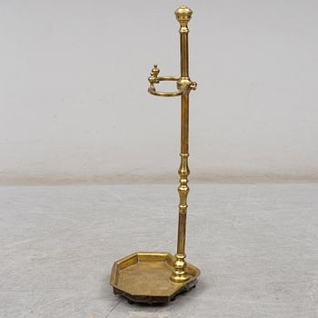 A 19th century bronze umbrella stand.