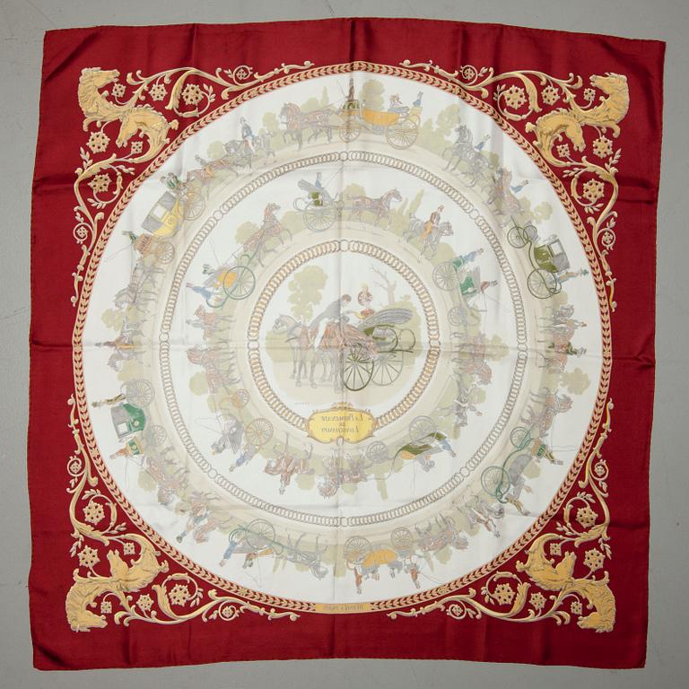 SCARF, "La Promenade de Longchamps", Hermès.