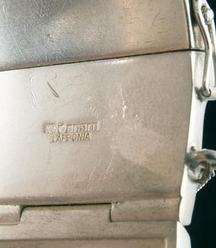 Björn Weckström, ARMBAND, sterling silver, "Månbron", Lapponia 1979. Vikt 119 g.
