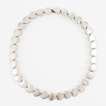 Hans Hansen, collier, silver, Danmark.
