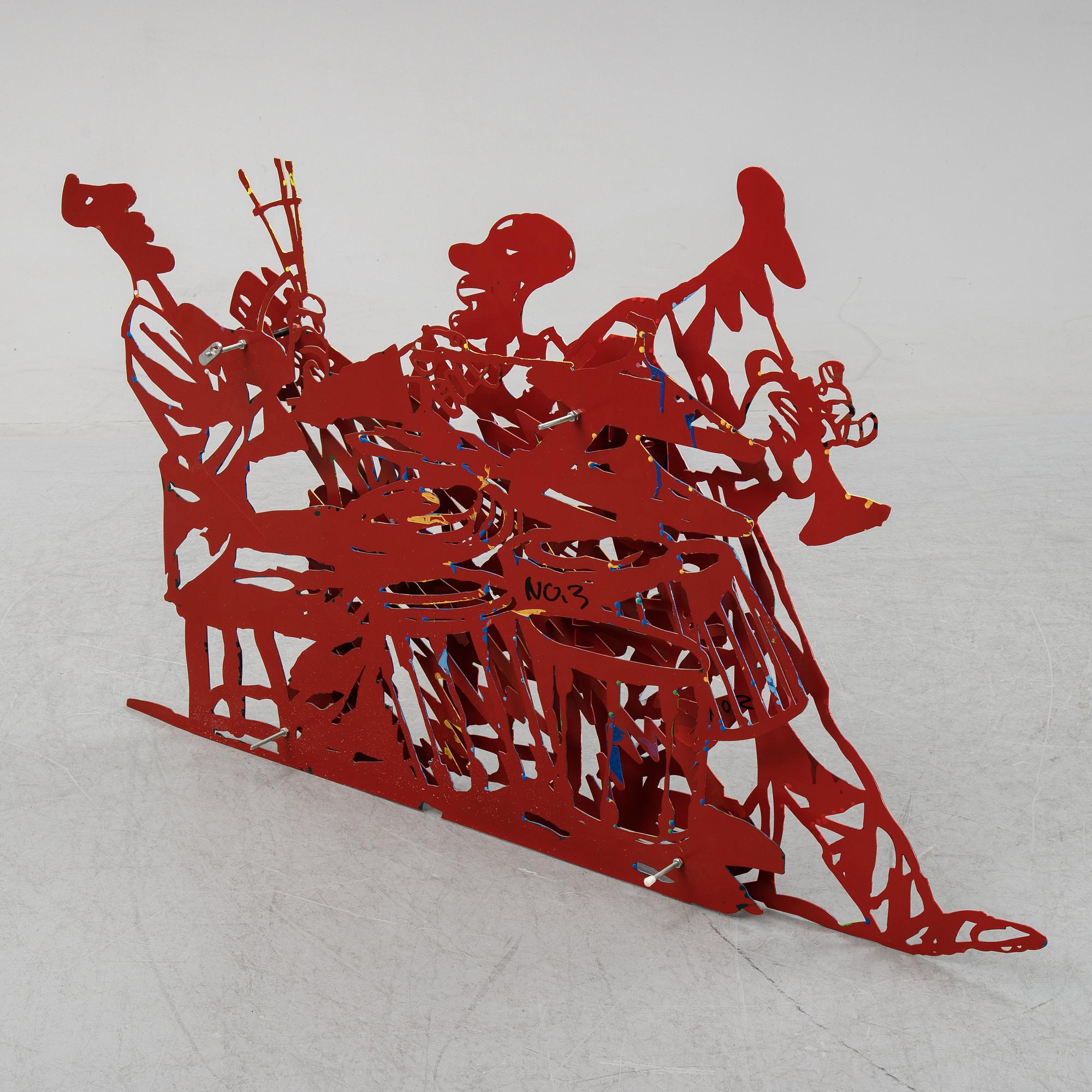 David Gerstein, sculpture, signed and numbered 1/95.