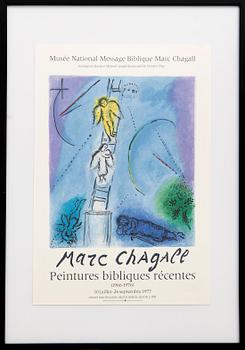 Marc Chagall, "Peintures Bibliques recentes" 1977.