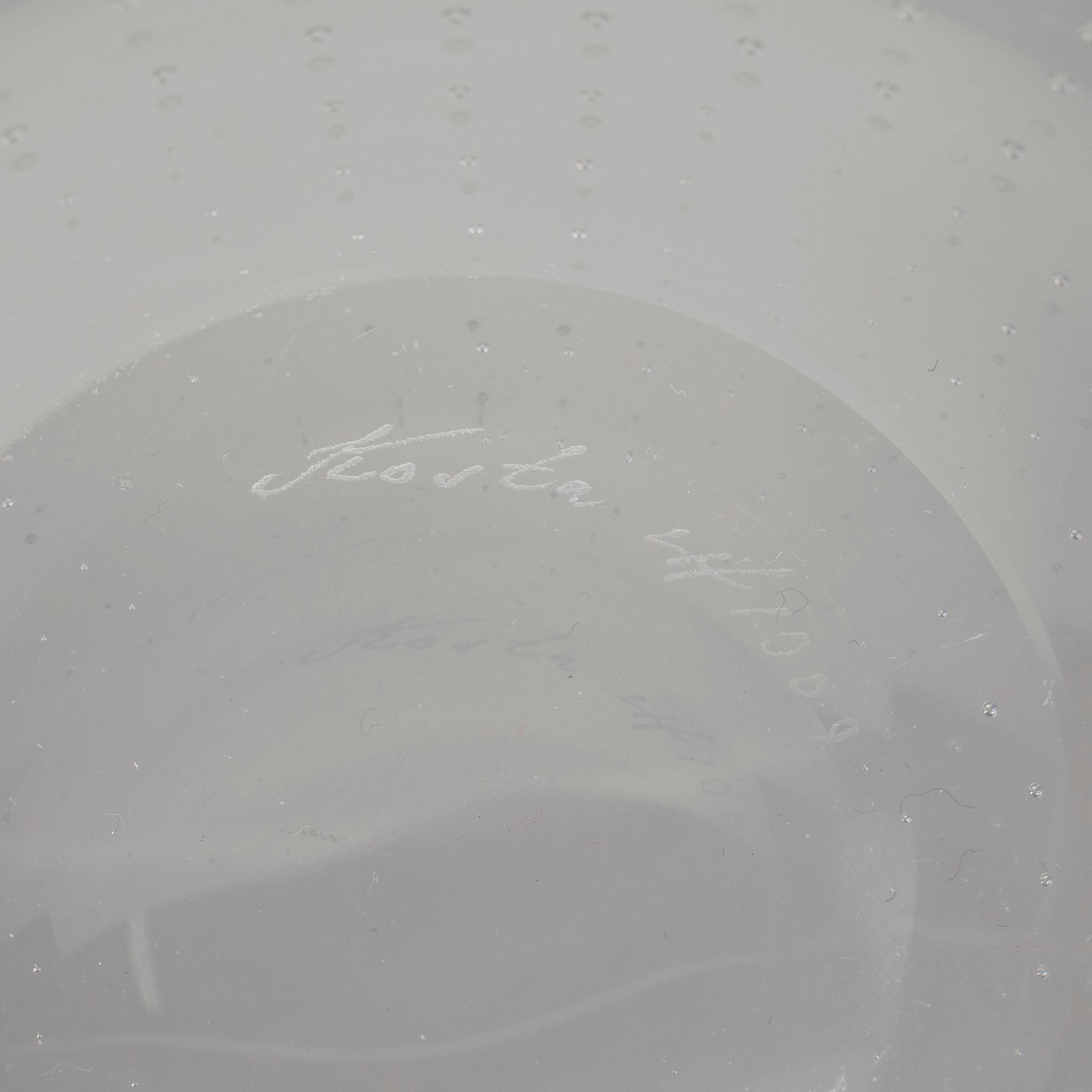 SKÅLFAT, glas, Vicke Lindstrand, Kosta.