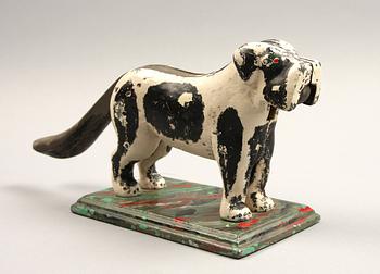 NÖTKNÄPPARE, bemålad metall, 1900-tal.