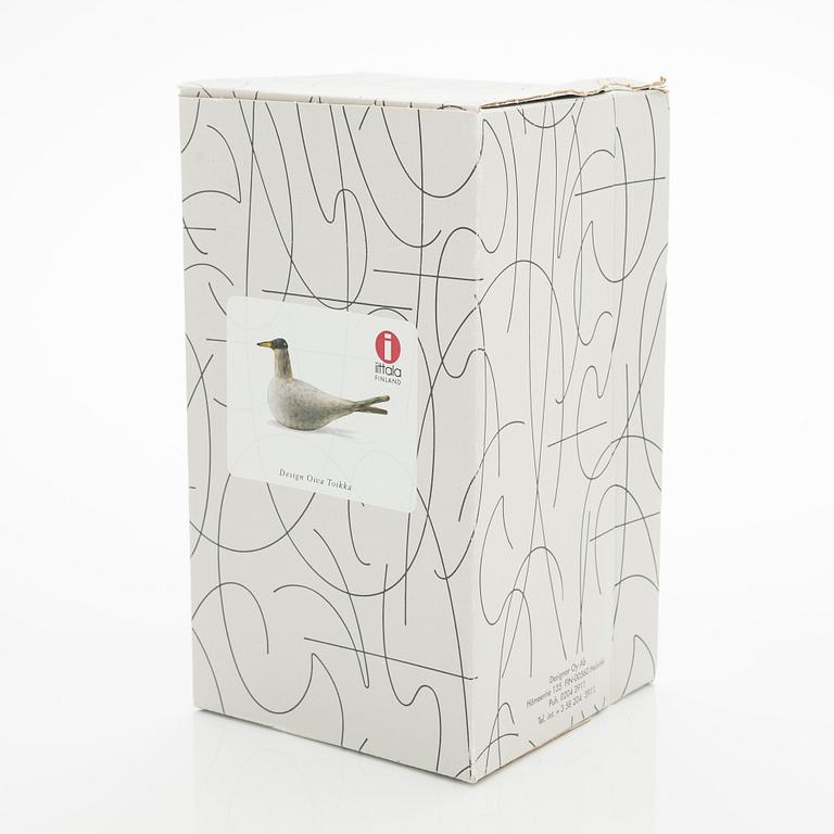 Oiva Toikka, An annual glass bird 'Arctic tern', signed O. Toikka Nuutajärvi 2000.