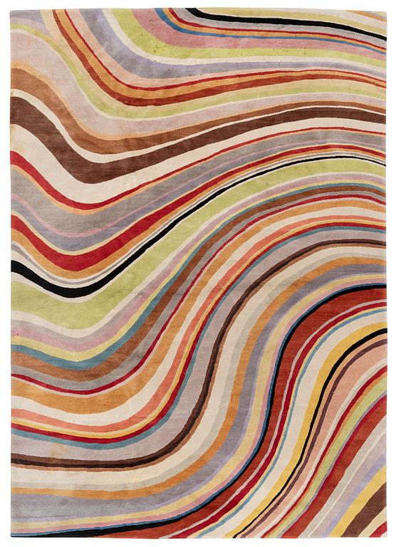 Paul Smith, matta, "Paris Swirl" The Rug Company, ca 307 x 215 cm.