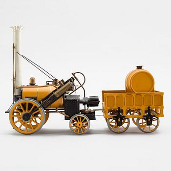 HORNBY, ånglok med tender, "Stephensons Rocket", 1900-talets senare del, spårvidd 3,5 tum.