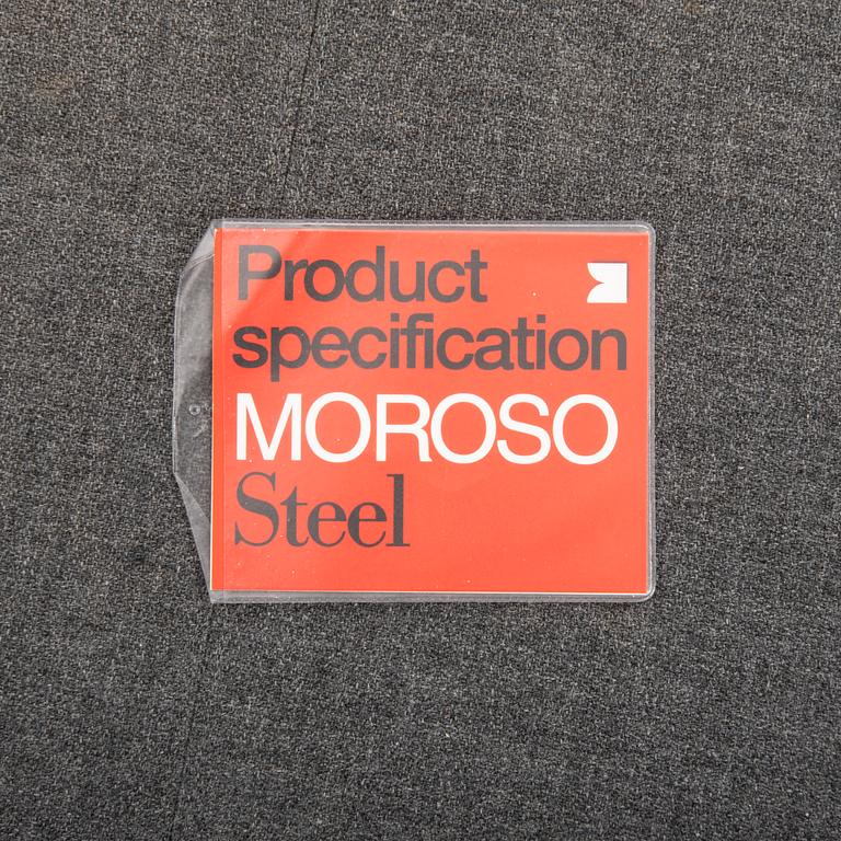 Enrico Franzolini soffa, "Steel" för Moroso Italien 2000-tal.