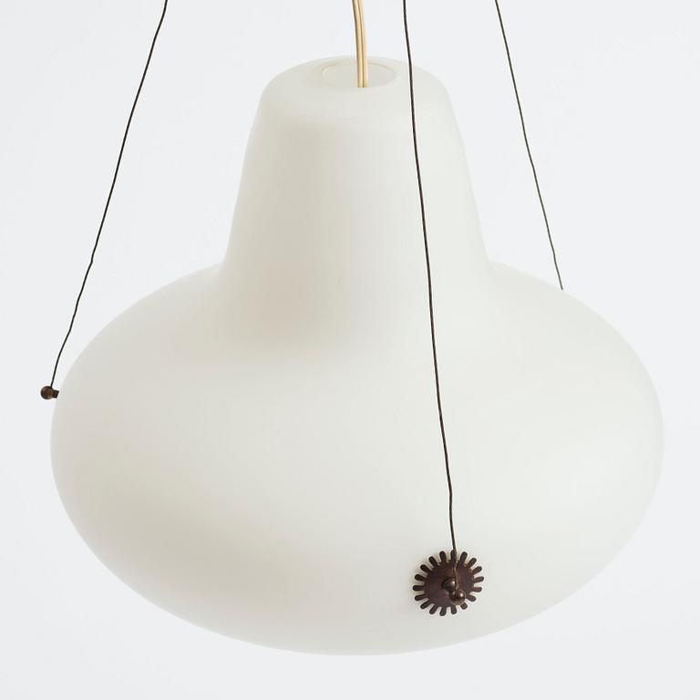 Carl-Axel Acking, a pair of Swedish Modern ceiling lamps, 1940-50's.