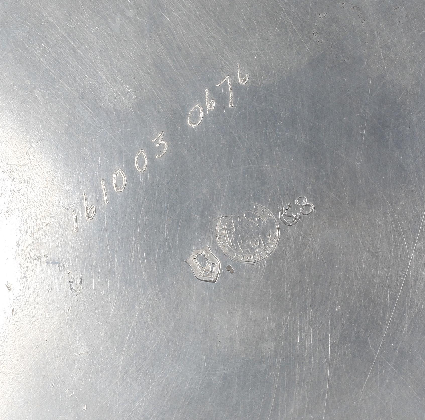 SKÅL, tenn. Firma Svenskt Tenn, 1929.