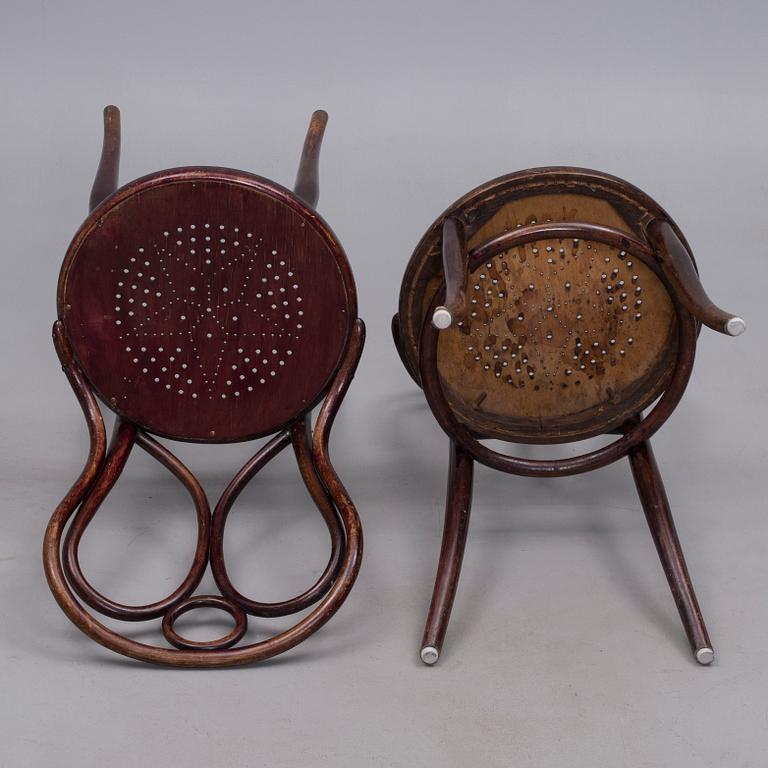 STOLAR, 4 st,  Thonet, Wien, Österrike 1900-talets början.